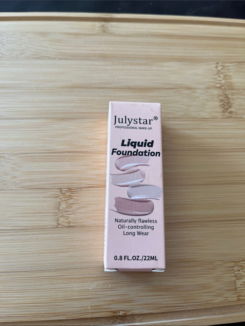 Julystar Liquid Foundation Shade 03 Matte Long Wear 0.8 oz New